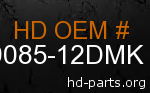 hd 59085-12DMK genuine part number