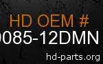 hd 59085-12DMN genuine part number