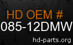 hd 59085-12DMW genuine part number