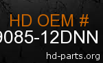 hd 59085-12DNN genuine part number