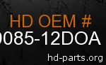 hd 59085-12DOA genuine part number