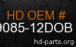 hd 59085-12DOB genuine part number
