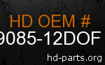 hd 59085-12DOF genuine part number
