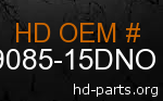 hd 59085-15DNO genuine part number