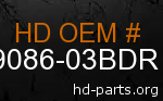 hd 59086-03BDR genuine part number