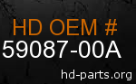 hd 59087-00A genuine part number