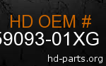 hd 59093-01XG genuine part number