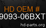 hd 59093-06BXT genuine part number