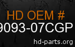 hd 59093-07CGP genuine part number