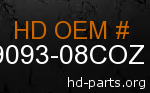 hd 59093-08COZ genuine part number