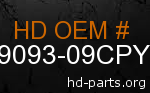 hd 59093-09CPY genuine part number