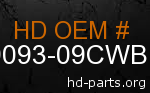hd 59093-09CWB genuine part number