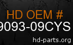 hd 59093-09CYS genuine part number