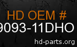 hd 59093-11DHO genuine part number