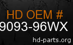 hd 59093-96WX genuine part number