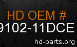 hd 59102-11DCE genuine part number