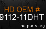 hd 59112-11DHT genuine part number