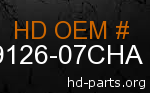hd 59126-07CHA genuine part number
