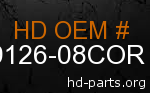 hd 59126-08COR genuine part number