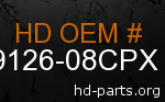 hd 59126-08CPX genuine part number