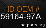hd 59164-97A genuine part number