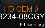hd 59234-08CGY genuine part number