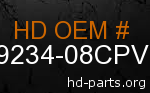 hd 59234-08CPV genuine part number