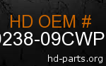 hd 59238-09CWP genuine part number