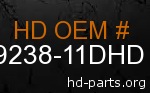 hd 59238-11DHD genuine part number