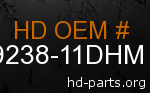 hd 59238-11DHM genuine part number