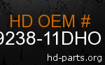 hd 59238-11DHO genuine part number