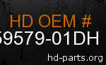 hd 59579-01DH genuine part number