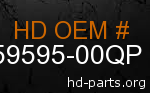 hd 59595-00QP genuine part number