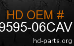 hd 59595-06CAV genuine part number