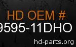 hd 59595-11DHO genuine part number