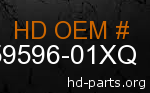 hd 59596-01XQ genuine part number
