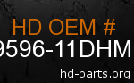 hd 59596-11DHM genuine part number