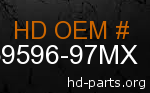 hd 59596-97MX genuine part number