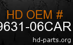 hd 59631-06CAR genuine part number