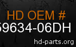 hd 59634-06DH genuine part number