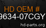 hd 59634-07CGY genuine part number