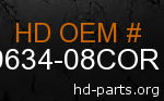 hd 59634-08COR genuine part number