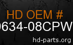 hd 59634-08CPW genuine part number