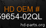 hd 59654-02QL genuine part number