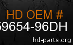 hd 59654-96DH genuine part number