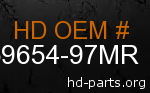 hd 59654-97MR genuine part number