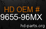 hd 59655-96MX genuine part number