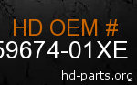 hd 59674-01XE genuine part number