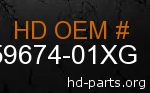 hd 59674-01XG genuine part number