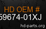 hd 59674-01XJ genuine part number